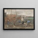 Terrain de construction Oud-West à Amsterdam - George Hendrik Breitner — gerahmtes Bild an der Wand
