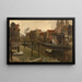 Prinsengracht in Amsterdam - George Hendrik Breitner — gerahmtes Bild an der Wand