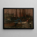 Schiffe im Eis - George Hendrik Breitner — gerahmtes Bild an der Wand