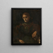 Studie nach dem Modell - George Hendrik Breitner — gerahmtes Bild an der Wand