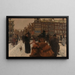 Der Singel-Brücke an der Paleisstraat in Amsterdam - George Hendrik Breitner — gerahmtes Bild an der Wand