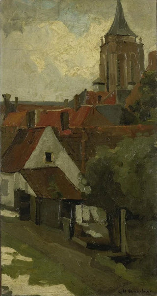 George Hendrik Breitner - The Tower of Gorkum.webp