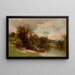 Parti à la pêche - George Henry Smillie — gerahmtes Bild an der Wand