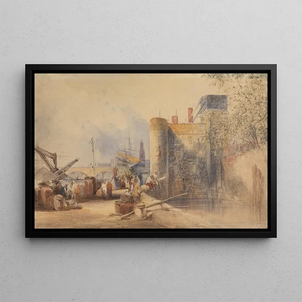 George Howse - Moat at the Tower of London.webp