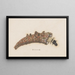 Entomologie Aquarell Pl025 - George Hudson — gerahmtes Bild an der Wand