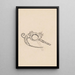 Aquarell entomologisch Pl166 - George Hudson — gerahmtes Bild an der Wand