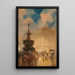 Temps d'avril Piccadilly Circus - George Hyde Pownall — gerahmtes Bild an der Wand