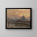 Pont des Frères Noirs au petit matin - George Hyde Pownall — gerahmtes Bild an der Wand