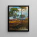 Tarpon Springs am frühen Morgen - George Inness — gerahmtes Bild an der Wand