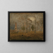 Tagesgrau in Goochland - George Inness — gerahmtes Bild an der Wand