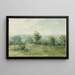 Landschaft - George Inness — gerahmtes Bild an der Wand