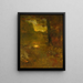 Landschaft bei Sonnenuntergang Das Ende des Tages - George Inness — gerahmtes Bild an der Wand