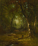 Landschaft mit Jäger - George Inness — Ansicht des Kunstwerks