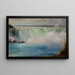 Chutes du Niagara - George Inness — gerahmtes Bild an der Wand