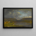 Sur la rivière Delaware - George Inness — gerahmtes Bild an der Wand