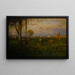 Dämmerung - George Inness — gerahmtes Bild an der Wand