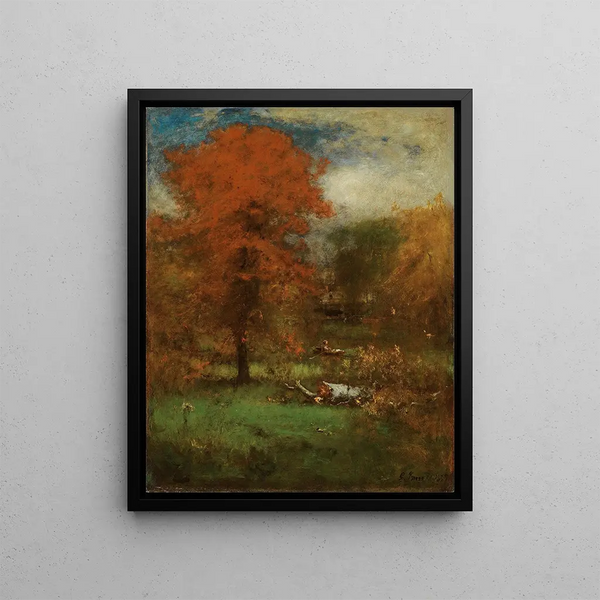George Inness - The Mill Pond.webp