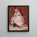 La nouvelle pantoufle - George John Pinwell — gerahmtes Bild an der Wand