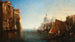 Morgen am Großen Kanal in Venedig - George Loring Brown — Ansicht des Kunstwerks