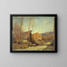 Nachmittags im späten Herbst - George M. Bruestle — gerahmtes Bild an der Wand