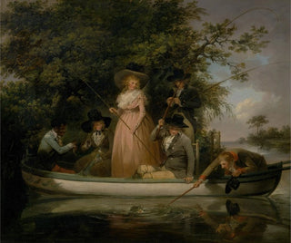 Eine Angeltour - George Morland — Ansicht des Kunstwerks