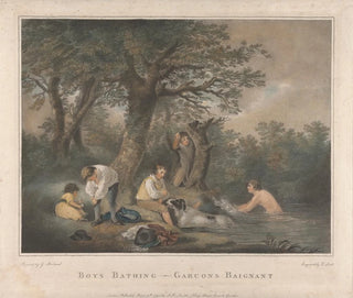 Boys Baden - George Morland — Ansicht des Kunstwerks