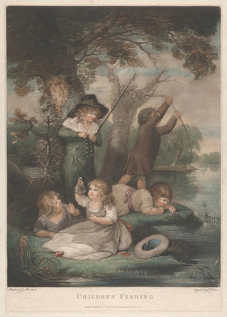 George Morland - Children Fishing.webp
