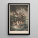 Kinder beim Angeln - George Morland — gerahmtes Bild an der Wand