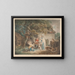 Die Bauern - George Morland — gerahmtes Bild an der Wand