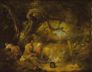 Campement de gitans - George Morland — Ansicht des Kunstwerks