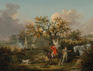 Schießen auf den Fasan - George Morland — Ansicht des Kunstwerks