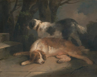 Les setters - George Morland — Ansicht des Kunstwerks