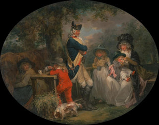 Park von St James - George Morland — Ansicht des Kunstwerks