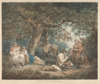 Reisende - George Morland — Ansicht des Kunstwerks