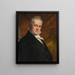 James Buchanan - George Peter Alexander Healy — gerahmtes Bild an der Wand