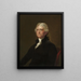 Thomas Jefferson - George Peter Alexander Healy — gerahmtes Bild an der Wand