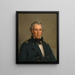 Zachary Taylor - George Peter Alexander Healy — gerahmtes Bild an der Wand
