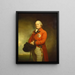 Major-Général Sir Archibald Campbell - George Romney — gerahmtes Bild an der Wand