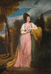 Portrait der Lady Elizabeth Capell Lady Monson - George Romney — Ansicht des Kunstwerks