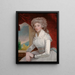 Portrait von Mme William Maguire - George Romney — gerahmtes Bild an der Wand