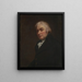 Selbstporträt - George Romney — gerahmtes Bild an der Wand