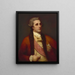 Sir William Hamilton - George Romney — gerahmtes Bild an der Wand