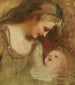 Skizze einer Mutter und ihres Kindes - George Romney — Ansicht des Kunstwerks