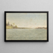 Fluss Parramatta - George Sherriff — gerahmtes Bild an der Wand