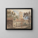 Kirche von Wandshorst, Surrey - George Sidney Shepherd — gerahmtes Bild an der Wand