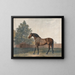 Enclume - George Stubbs — gerahmtes Bild an der Wand