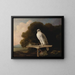 Faucon du Groenland - George Stubbs — gerahmtes Bild an der Wand