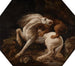 Pferd angegriffen von einem Löwen - George Stubbs — Ansicht des Kunstwerks