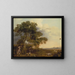 Zwei Edelmann ziehen - George Stubbs — gerahmtes Bild an der Wand