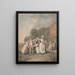 Kinder beim Tanzen - George Townly Stubbs — gerahmtes Bild an der Wand